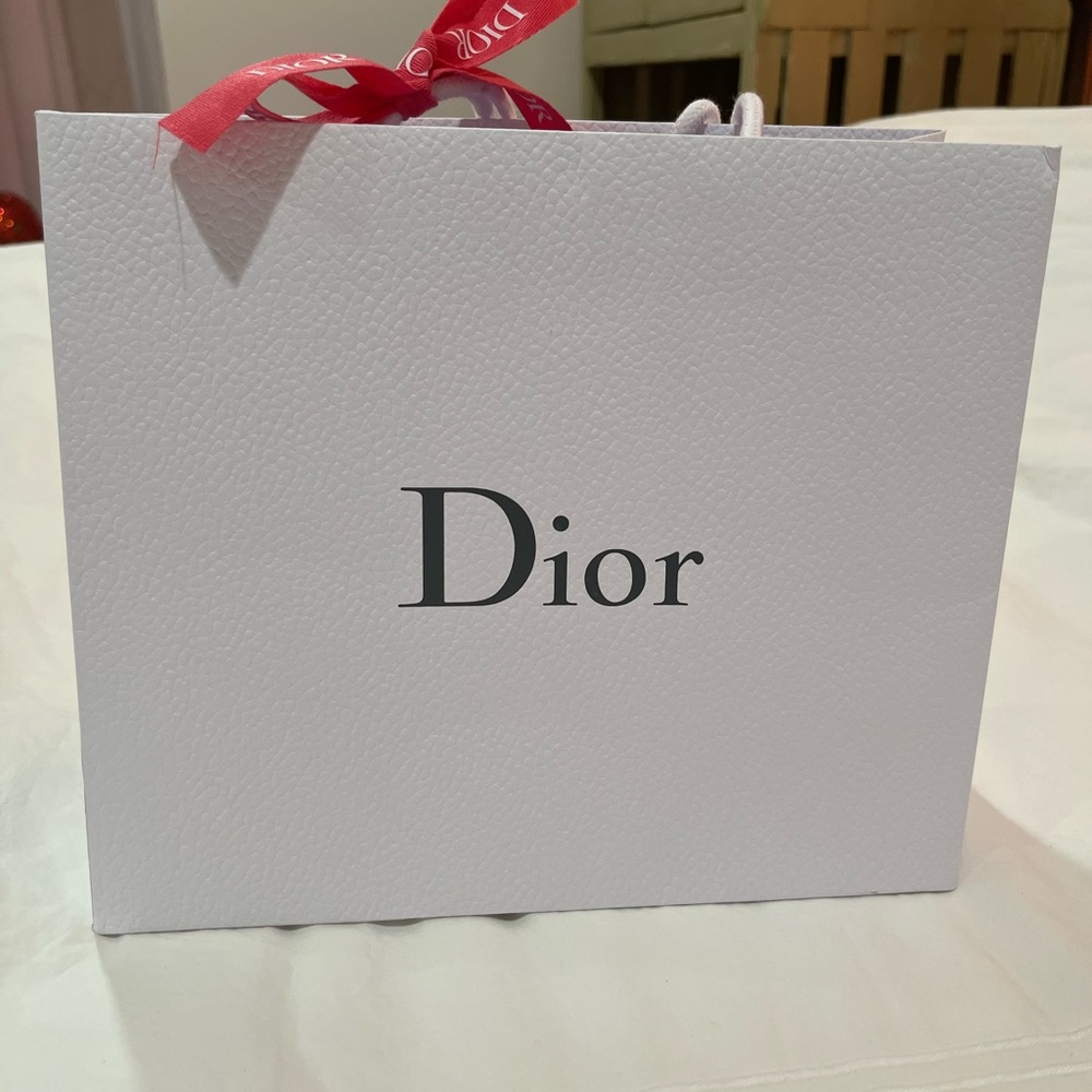 Dior shopping bag